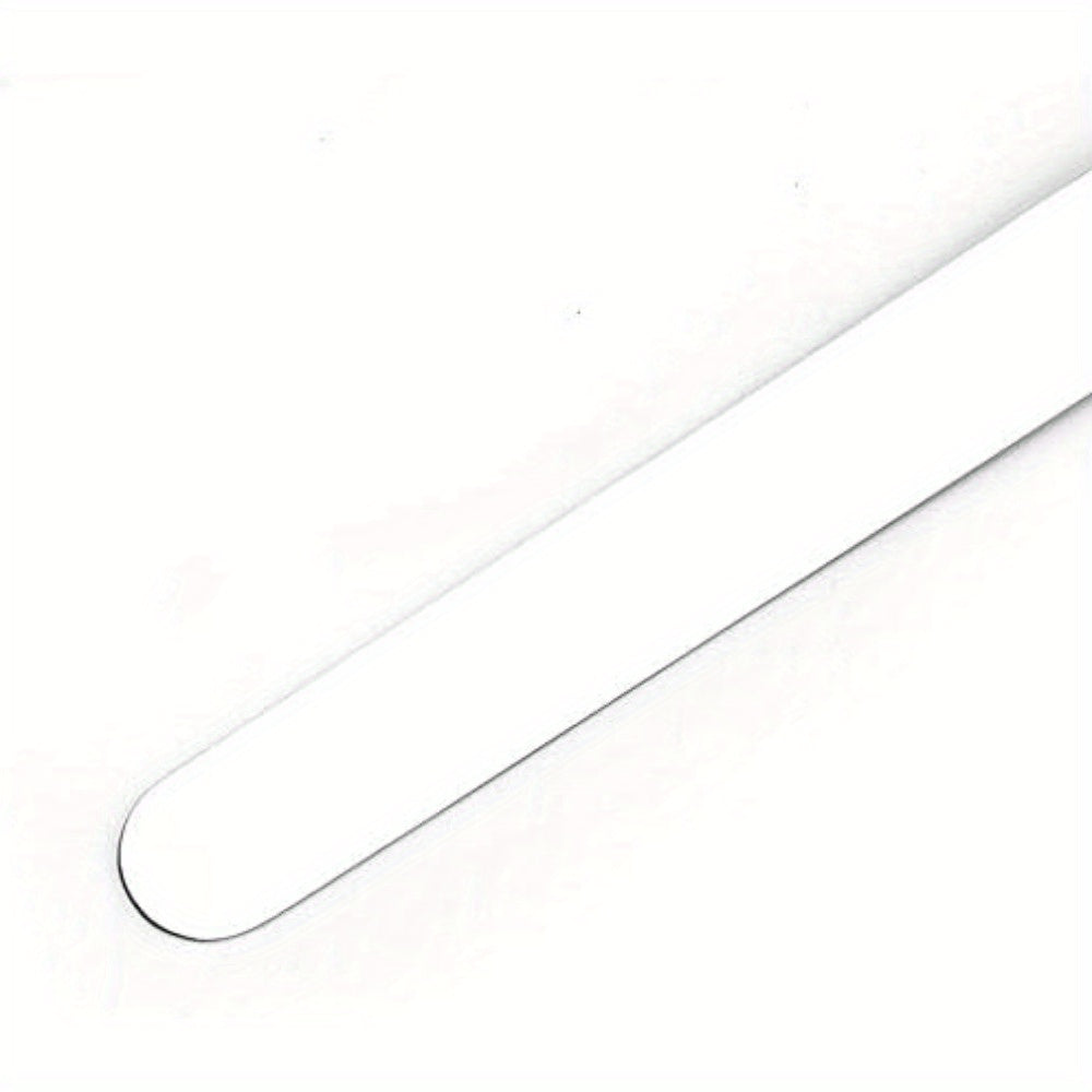 4 ta Professional Noxudli Po'latdan Yasalgan Tortni Bezaklash Spatulalari - 4", 6", 8" va 10" o'lchamdagi Moslashuvchan va Mustahkam Pichoq bilan Qulay Yog'och Tutqichlar bilan birga