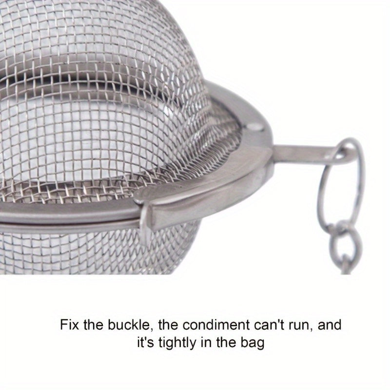 Set of 3 Stainless Steel Tea Infusers Mesh Ball Strainers for Loose Leaf Tea Spices