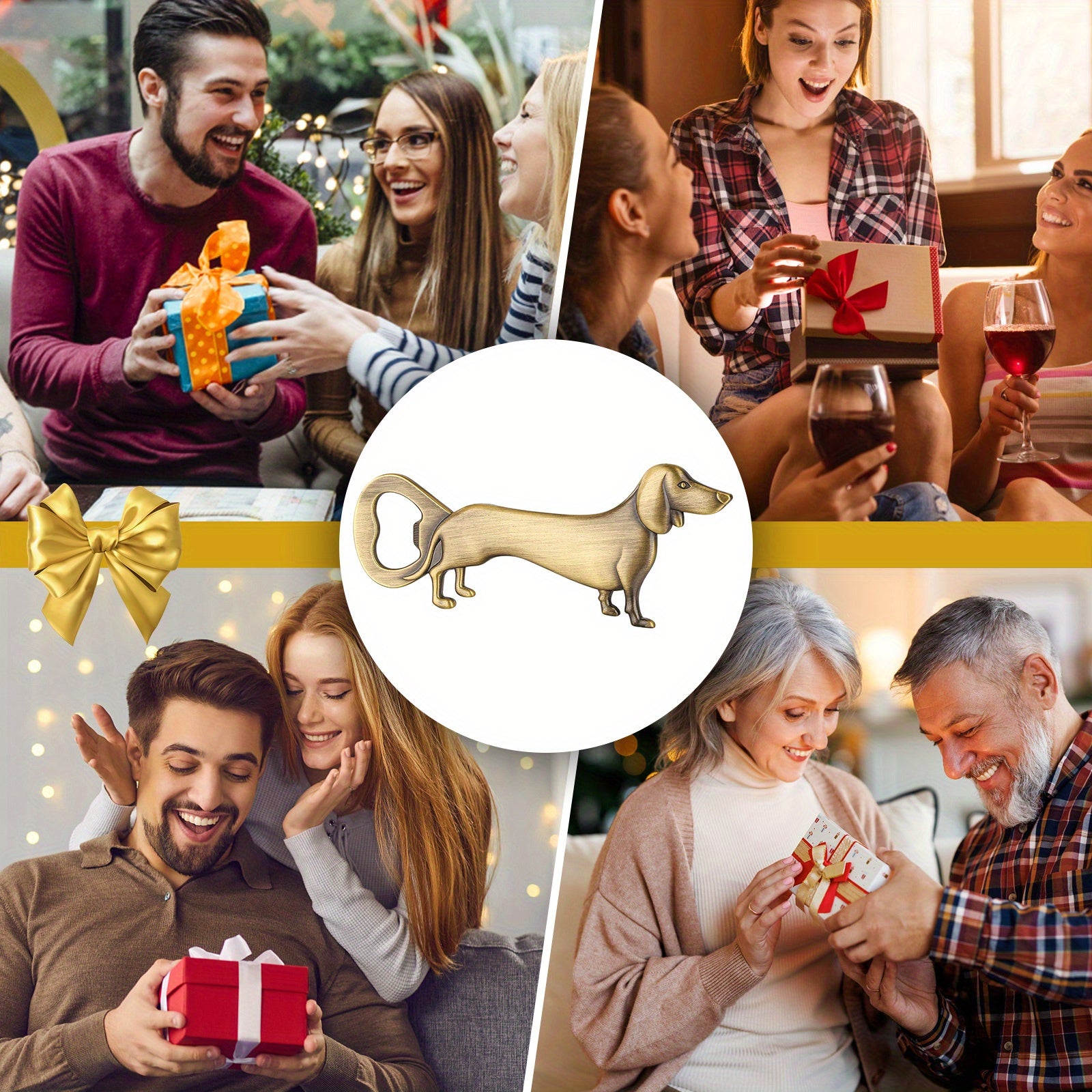 Sausage Dog Bottle Opener for Bars, Restaurants, Home, Kitchen, Gift