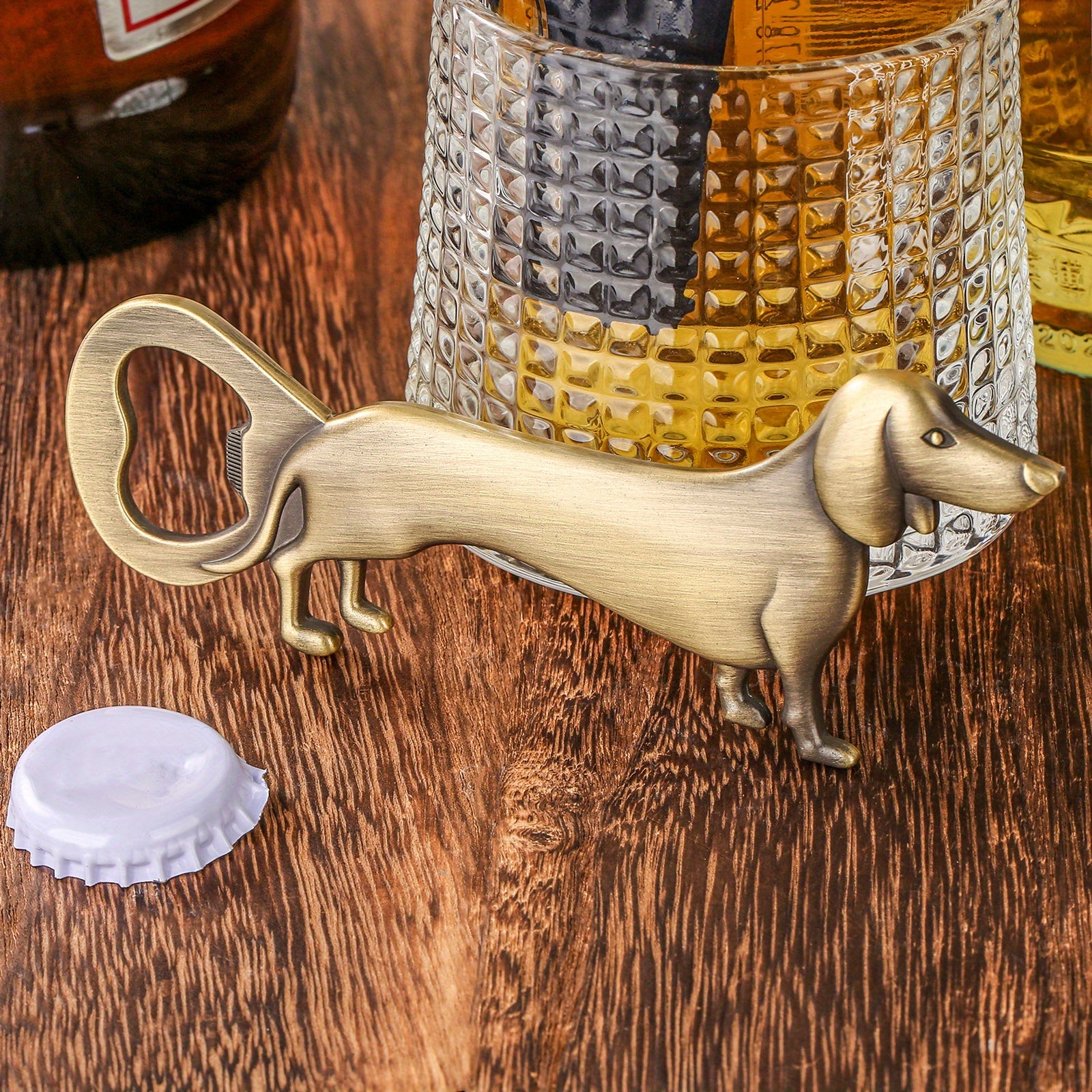 Sausage Dog Bottle Opener for Bars, Restaurants, Home, Kitchen, Gift