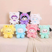 Sanrio Hello Kitty My Melody Cinnamoroll Plush Dog Toy Cushions Set