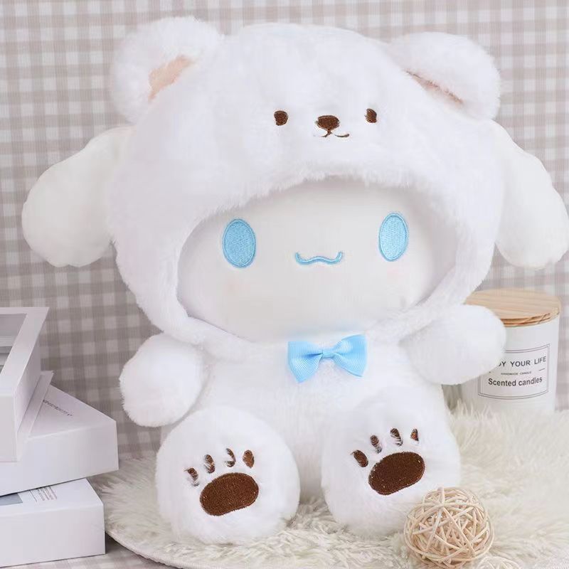 Sanrio Hello Kitty My Melody Cinnamoroll Plush Dog Toy Cushions Set