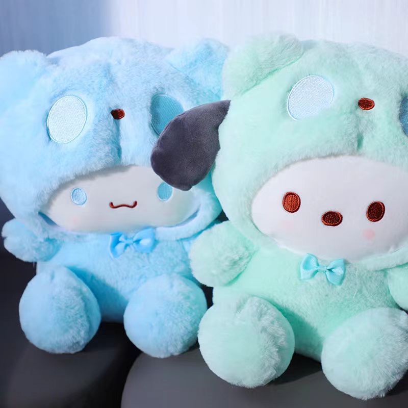 Sanrio Hello Kitty My Melody Cinnamoroll Plush Dog Toy Cushions Set