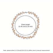 Freshwater Pearl Necklace with 18K Gold Plating Sterling Silver Clasp Irregular Round Pearls Jewelry for Women