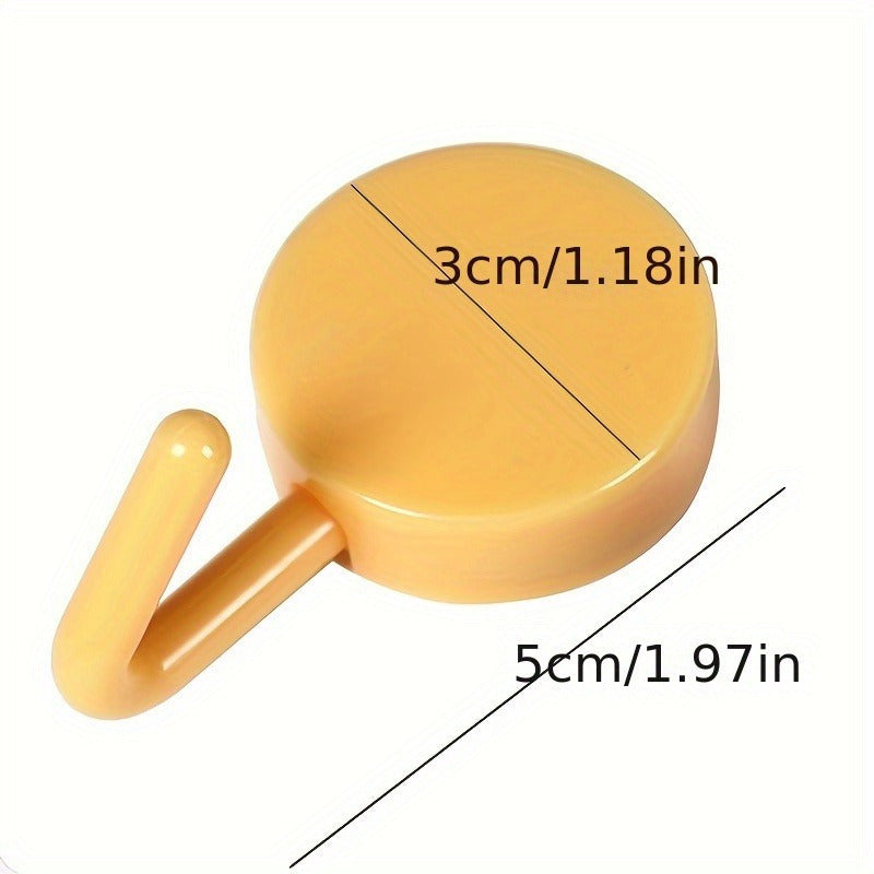 Ganchos de pared sin taladro para almacenamiento en el hogar de abrigos, bolsas, toallas y más