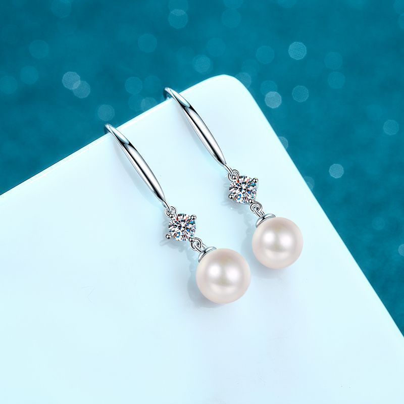 Freshwater Pearl Earrings for Brides and Weddings 1.6g Cultured Jewelry