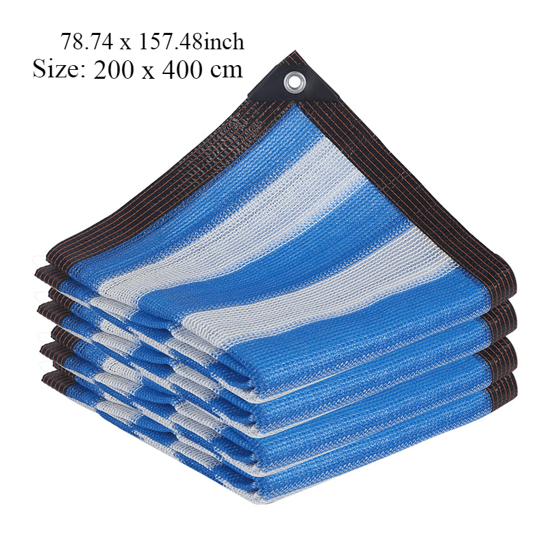 Waterproof Square Sunshade Net with Grommets for Balcony Privacy UV Protection