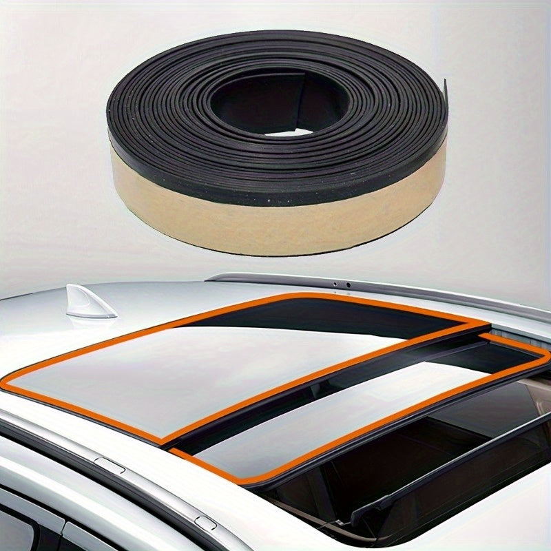 Waterproof Rubber Car Door Window Seal Strip 4m Auto Maintenance