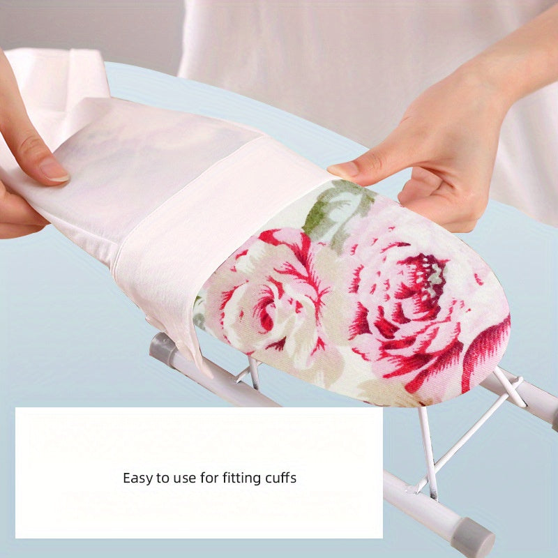 Mini Ironing Board with Sleeve Holder Portable Desktop Ironing Pad for Home Use