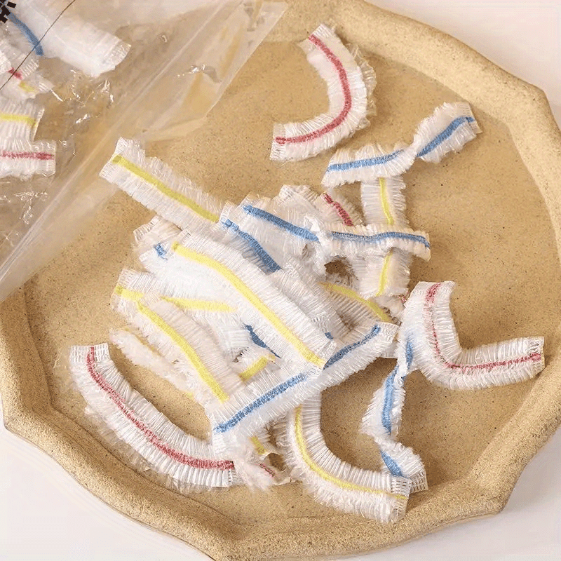 Food Grade PE Hanging Film Bags Disposable Food Lids Plastic Packaging Storage Room Bowl Lids 100 300 500 Pieces