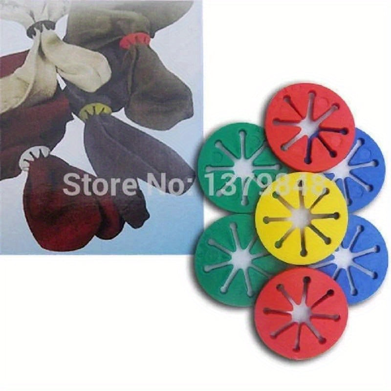 Qo‘lqop tutqichlari - 7 ta to‘plamda kir yuvish uchun kiyimlar va poyabzal uchun kliplar