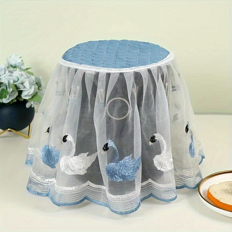 Multi-Functional Lace Fabric Dust Cover for Air Fryers and Kitchen Appliances