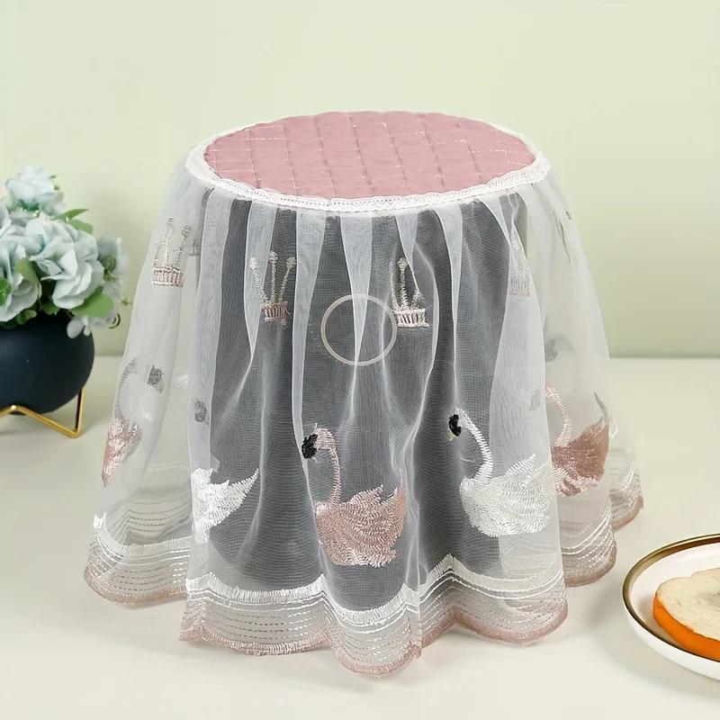 Multi-Functional Lace Fabric Dust Cover for Air Fryers and Kitchen Appliances