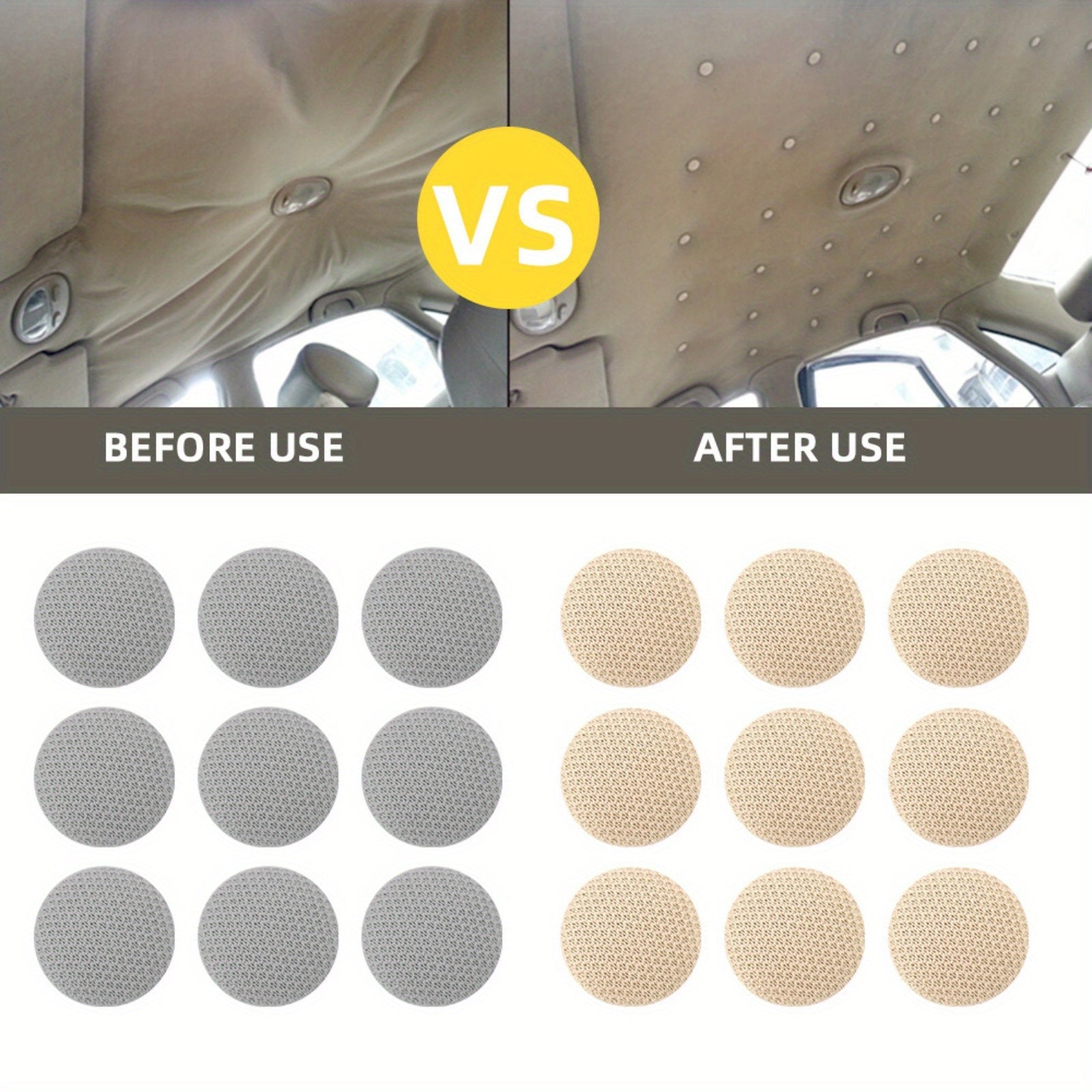 60 Pcs Car Roof Repair Screws Nylon Snap Pins Retainer Kit