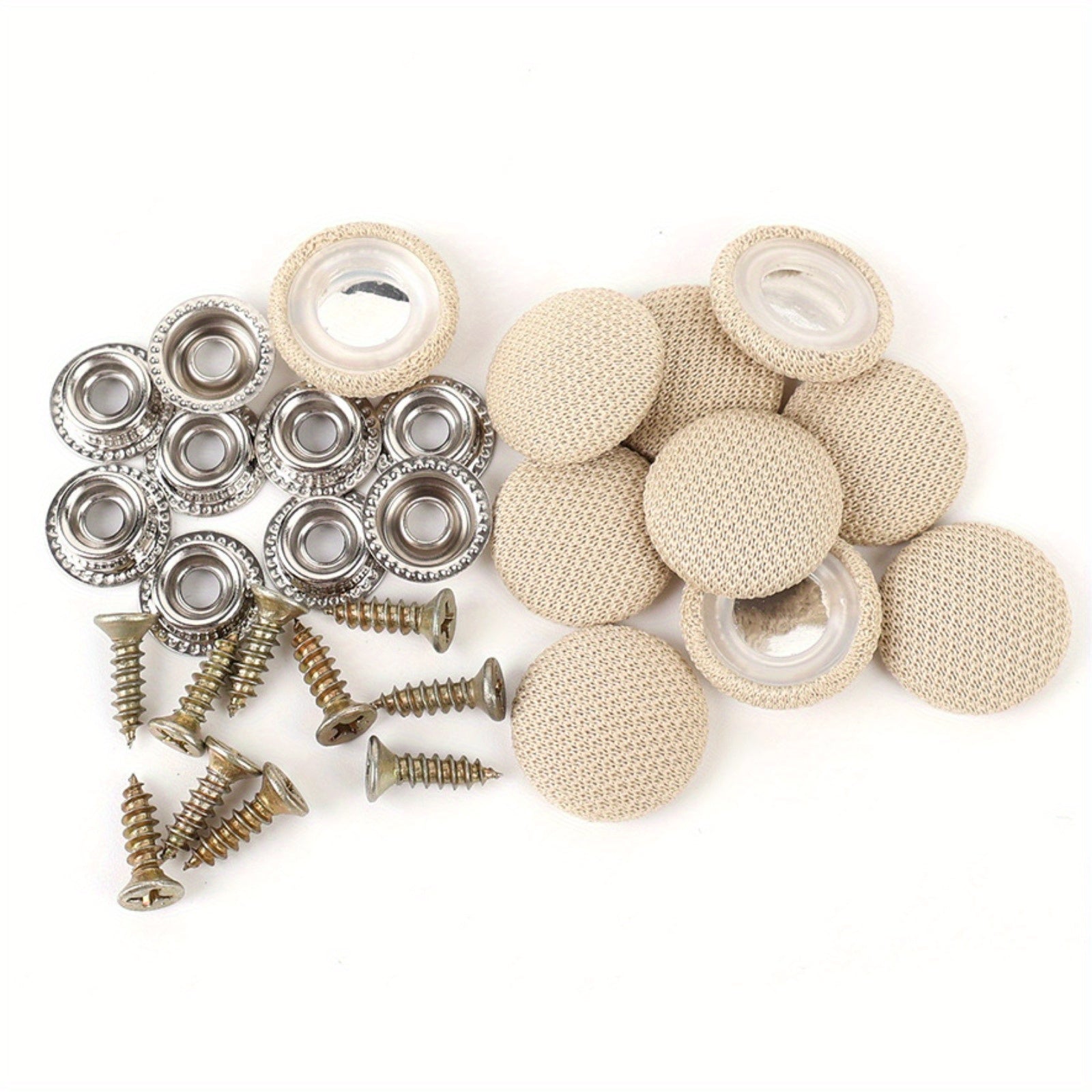 60 Pcs Car Roof Repair Screws Nylon Snap Pins Retainer Kit