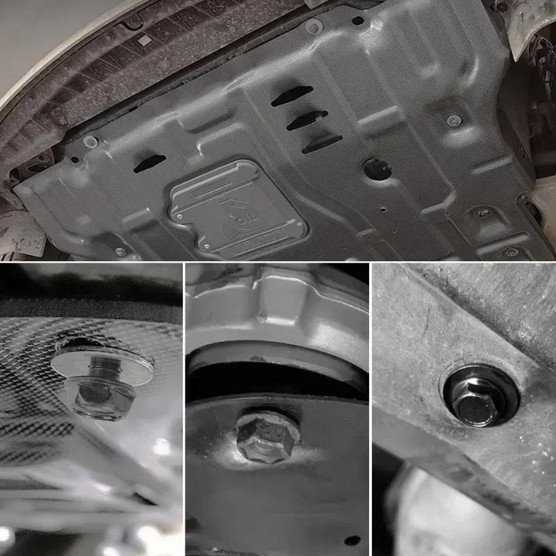 Car Body Bolts U-Nut Clips M6 Engine Cover Splash Shield Fasteners