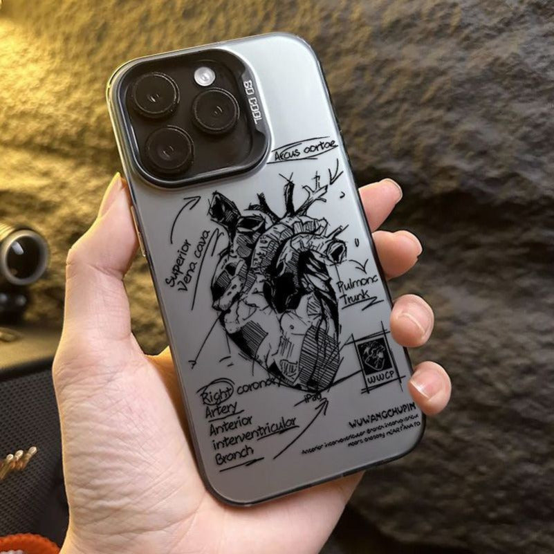 Redmi 9A 9C 10 12 13 Pro 5G uchun abstrakt uslub TPU telefon qutisi, sequin dizayni bilan