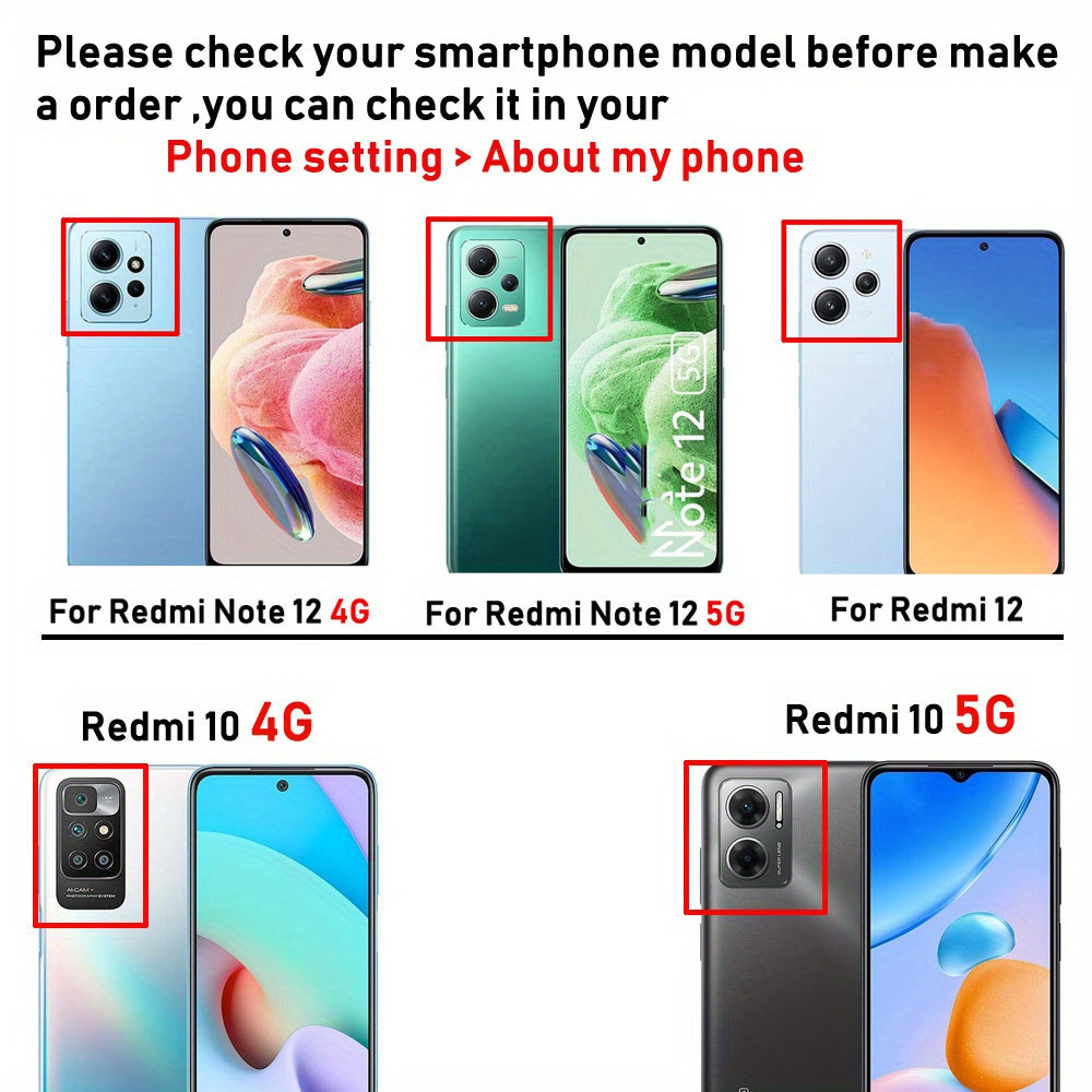 Redmi 9A 9C 10 12 13 Pro 5G uchun abstrakt uslub TPU telefon qutisi, sequin dizayni bilan