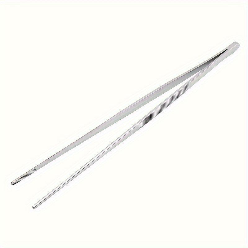 Pinzas de acero inoxidable multiusos de precisión para cocina, médico, pestañas