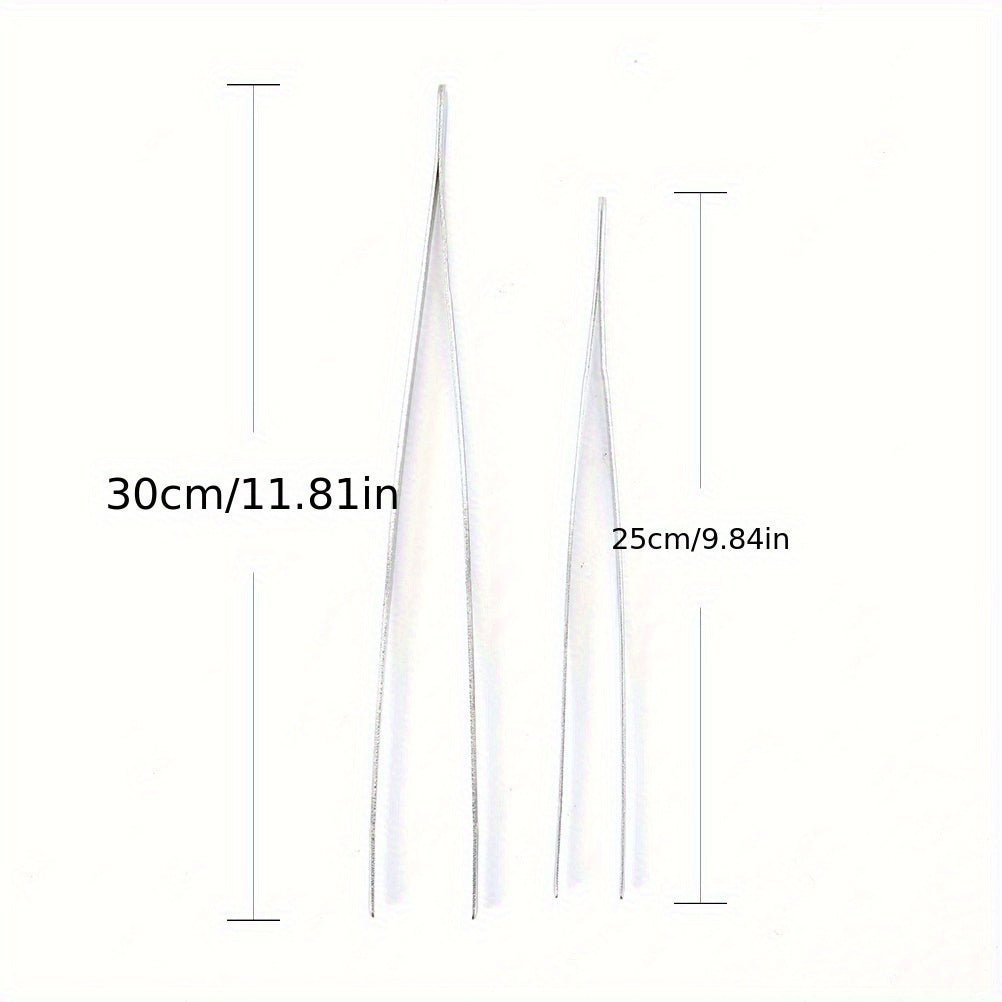Stainless Steel Tweezers Multi-Use Precision for Kitchen, Medical, Eyelash