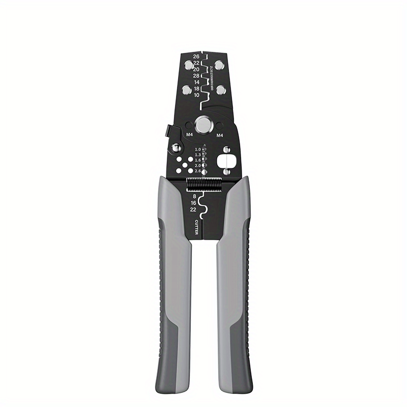 Stainless Steel Wire Stripper Cutter Crimper for Electrical Cables Self-Adjusting Pliers
