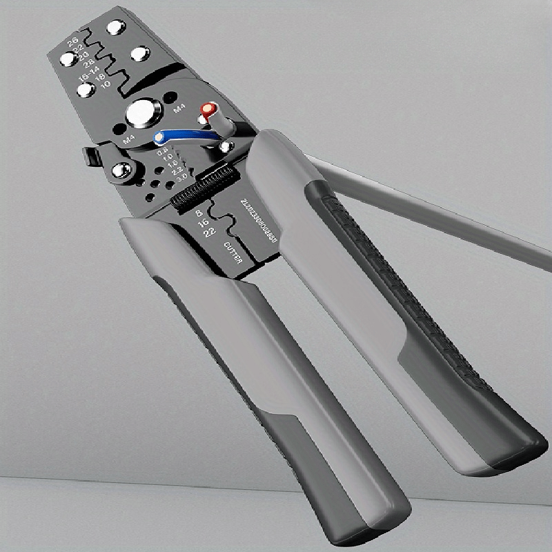 Stainless Steel Wire Stripper Cutter Crimper for Electrical Cables Self-Adjusting Pliers