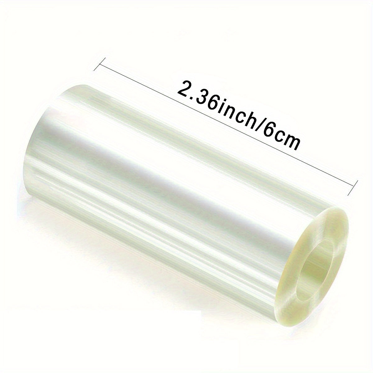 Shaffof asetat shokoladli konfet pishirish filmi bilan tayyorlangan qayta ishlatiladigan PET tort qopqog'i, qulflanishi bilan, muzlatgichda saqlash uchun mos. O'lchamlari 8 sm x 10 m yoki 10 sm x 10 m da mavjud.