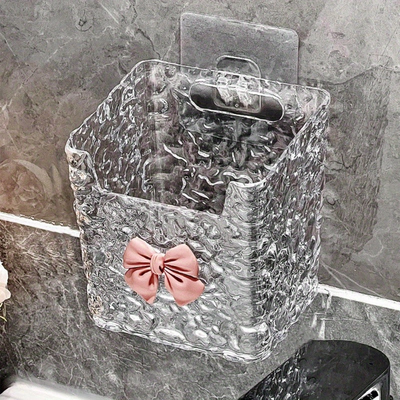 Cesta de almacenamiento de plástico para cosméticos, aperitivos y artículos varios, organizador multiusos