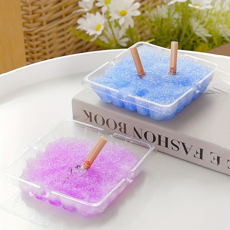 50 шт. одноразового песка для тушения дыма для пепельниц, разноцветный, устранение запаха