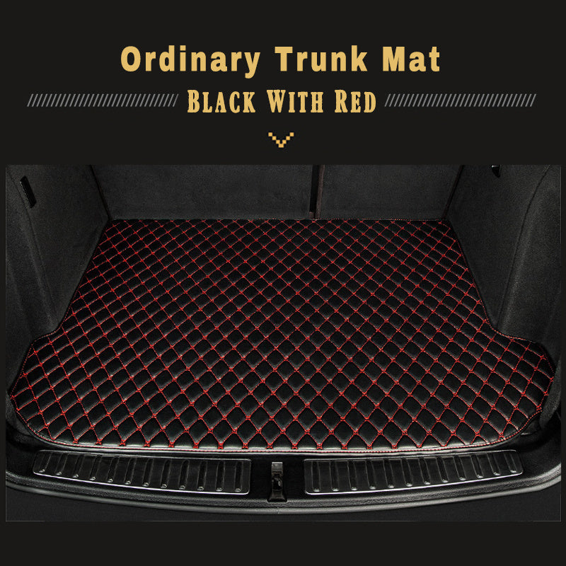 Rear Trunk Mat for SUV Cargo Liner Foot Pads Fit for Yuan 2016 2017 2018