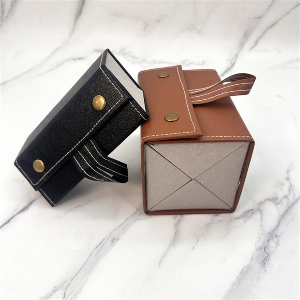 Foldable Glasses Case with Multiple Slots for Travel Storage and Organization