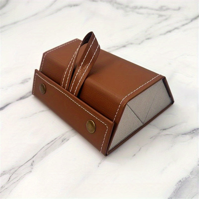 Foldable Glasses Case with Multiple Slots for Travel Storage and Organization