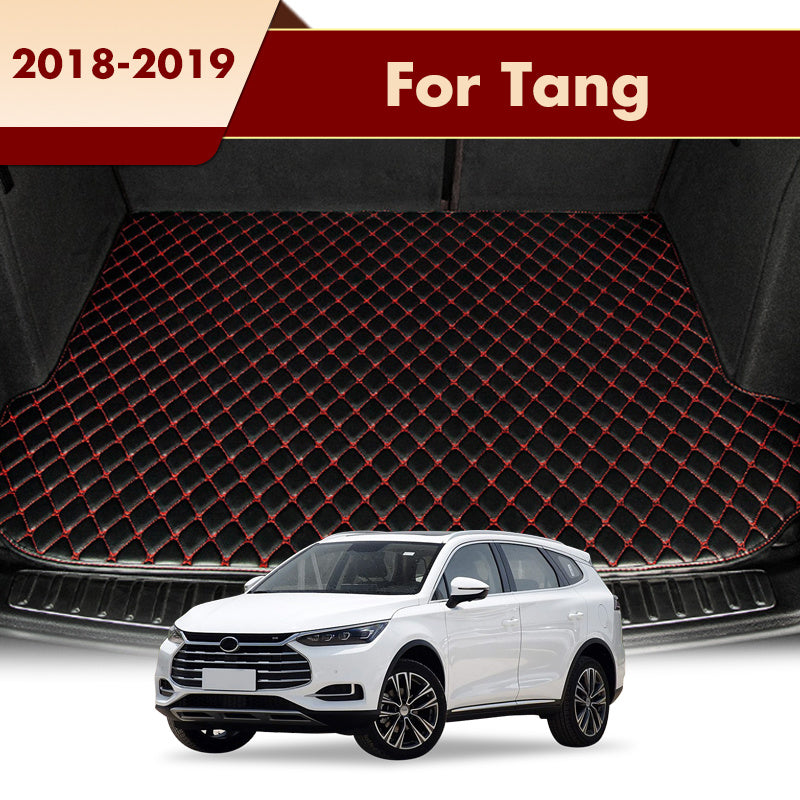 Universal Premium PU Leather Cargo Liner for SUV Trunk Non-Slip Durable