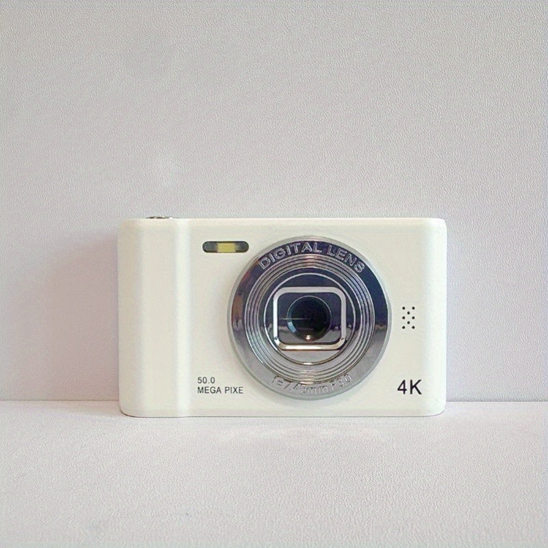 Cámara digital para niños, pantalla LCD de 2.4 pulgadas, lente frontal y trasero HD, portátil para niños y estudiantes