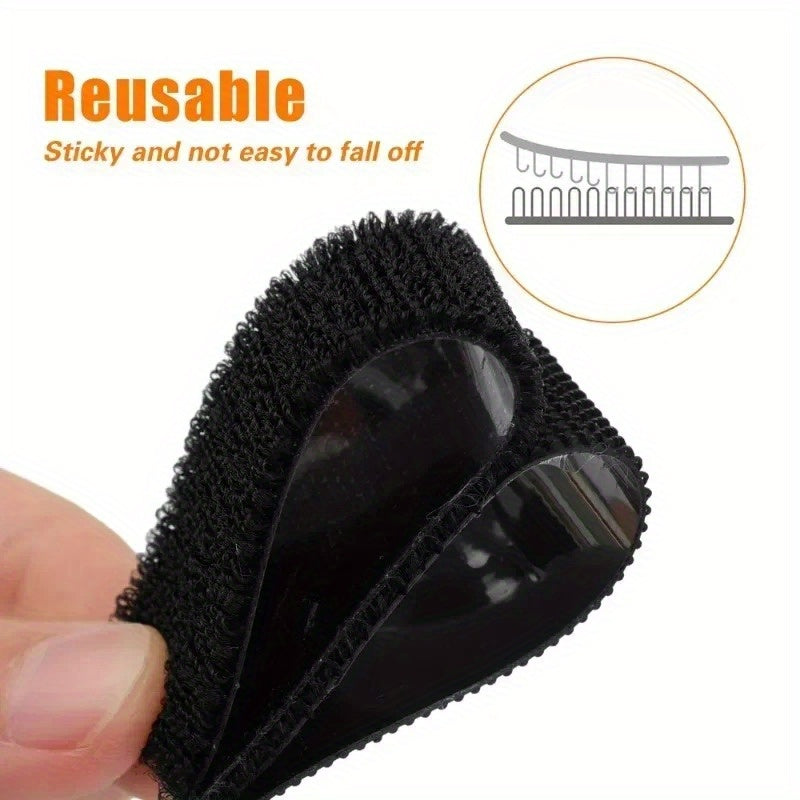 Carpet Fixing Stickers Double Sided Reusable Skid Grip Tapes Pack of 20 40 60