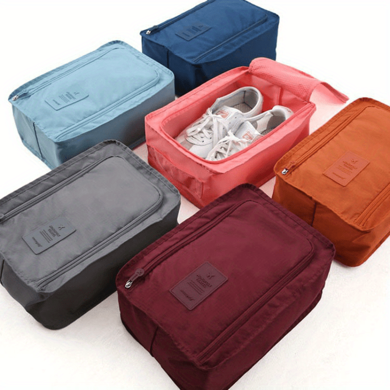 Waterproof Travel Shoe Bag with Foldable Design for Beach Shoes and Sandals
