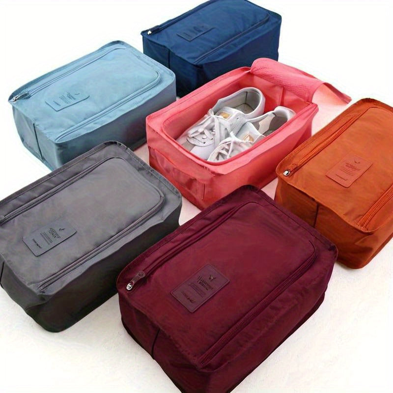 Waterproof Travel Shoe Bag with Foldable Design for Beach Shoes and Sandals