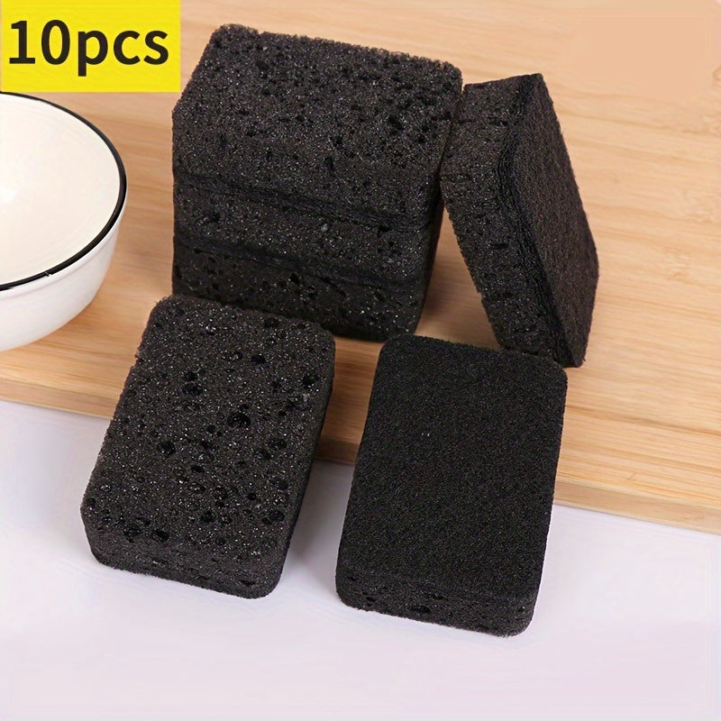 10-Piece Multi-Purpose Cleaning Sponges, Long-Lasting Polyurethane, Oil and Algae Resistant