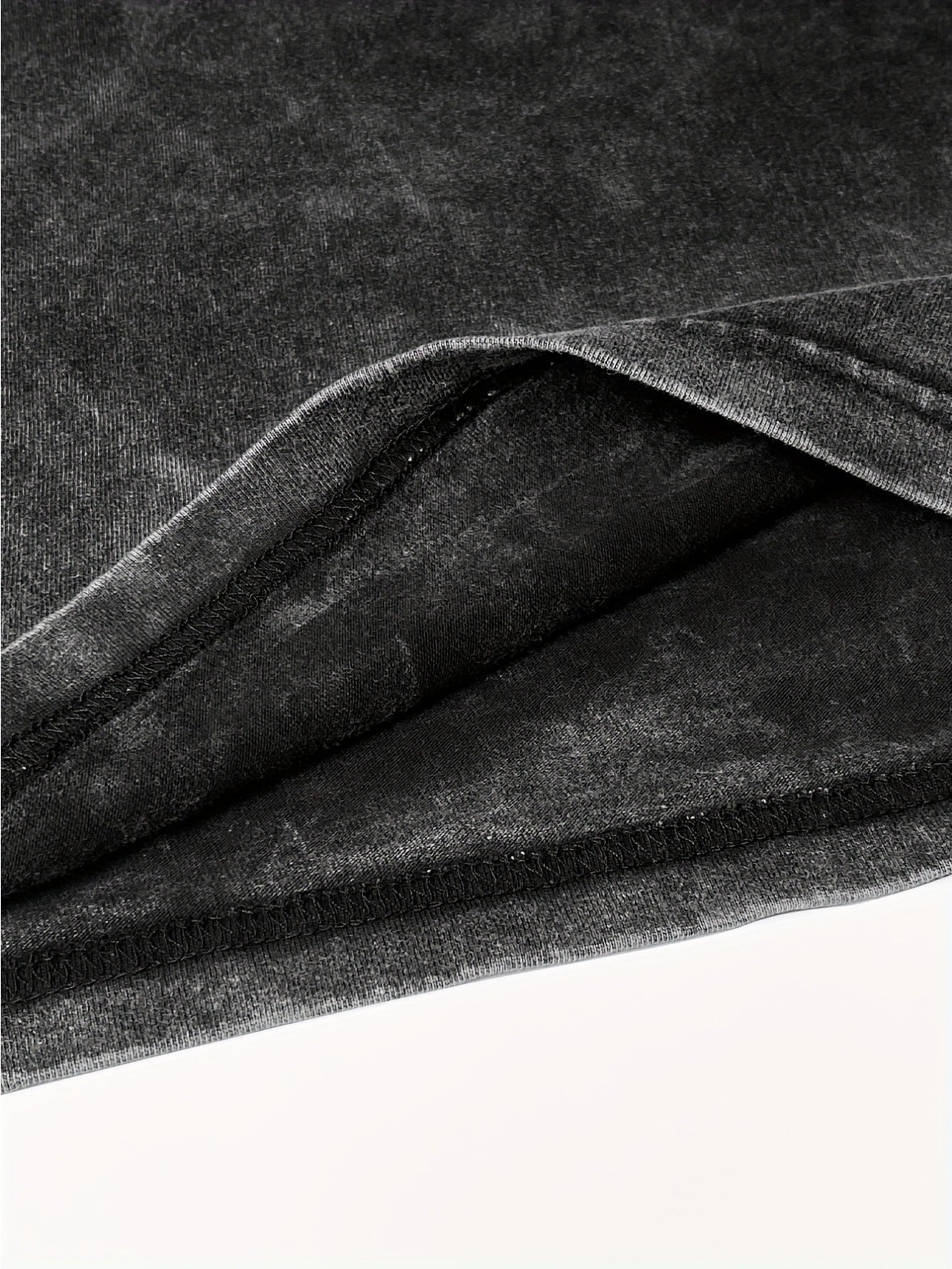 Men's Cotton Crew Neck T-Shirt Loose Fit Short Sleeve Solid Color Summer Casual