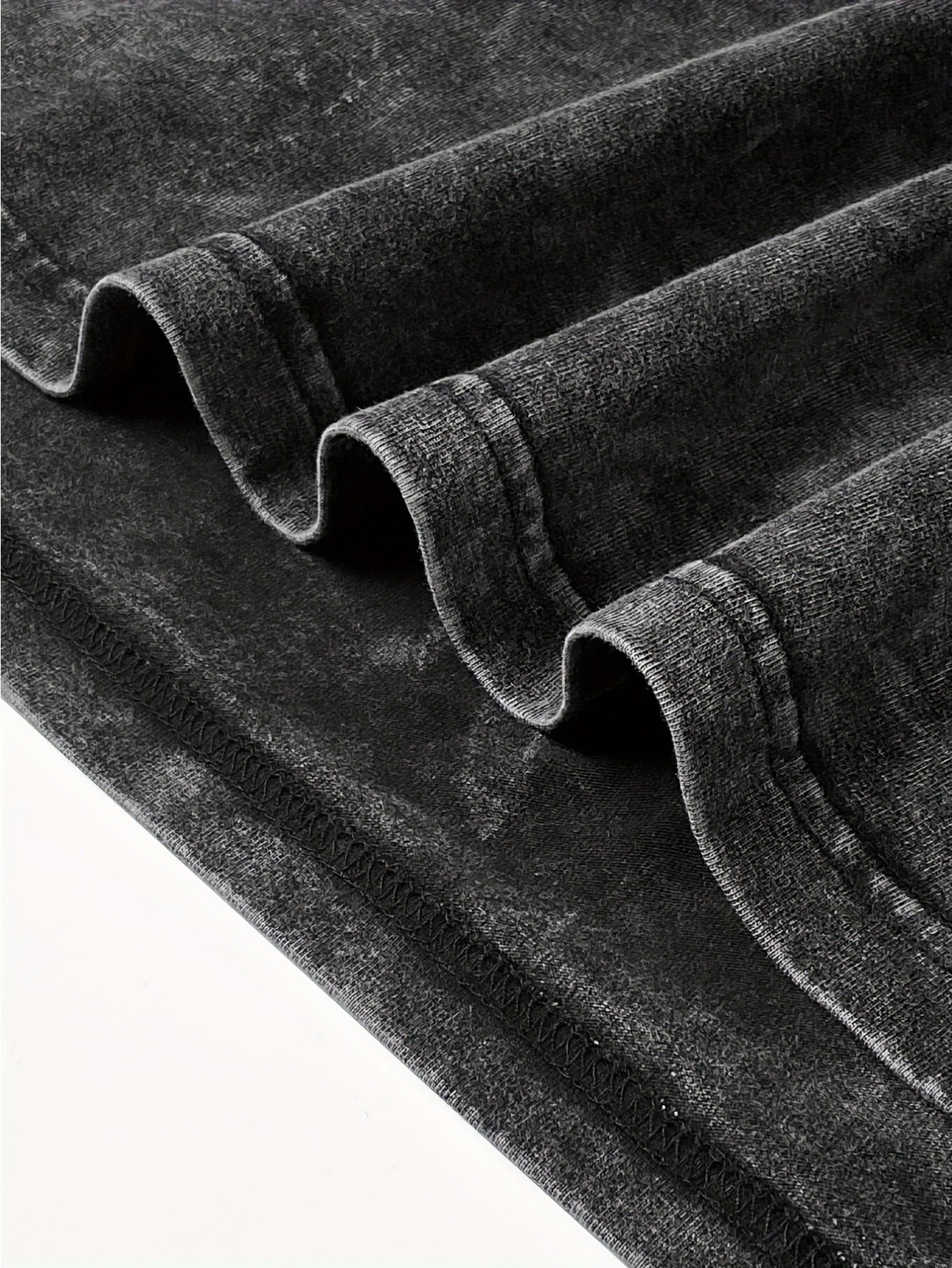 Men's Cotton Crew Neck T-Shirt Loose Fit Short Sleeve Solid Color Summer Casual