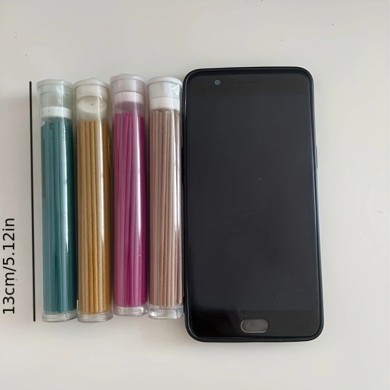 Aromatik tutun tayoqlari 50 dona, tabiiy yog'och aromati, meditatsiya, dam olish, 13cm