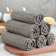 3 Pack White Coffee Maker Towels Absorbent Spill Cleanup Small Square