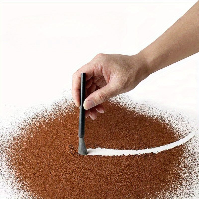 Nylon Cleaning Brush for Coffee Grinder Black Kitchen Dining