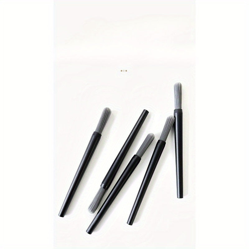 Nylon Cleaning Brush for Coffee Grinder Black Kitchen Dining