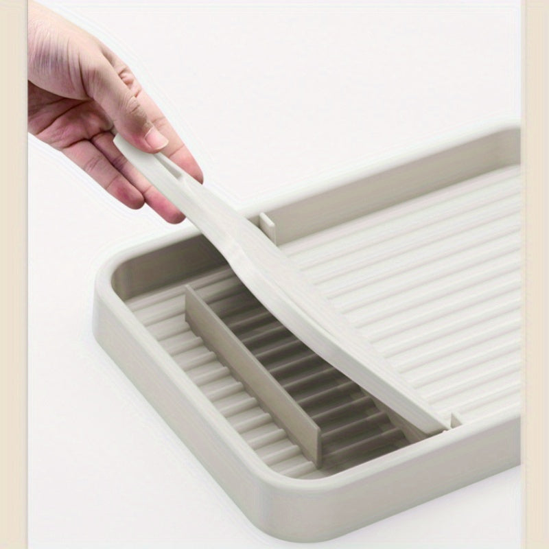 Multi-Functional Kitchen Organizer Wall Mount or Countertop Durable Plastic