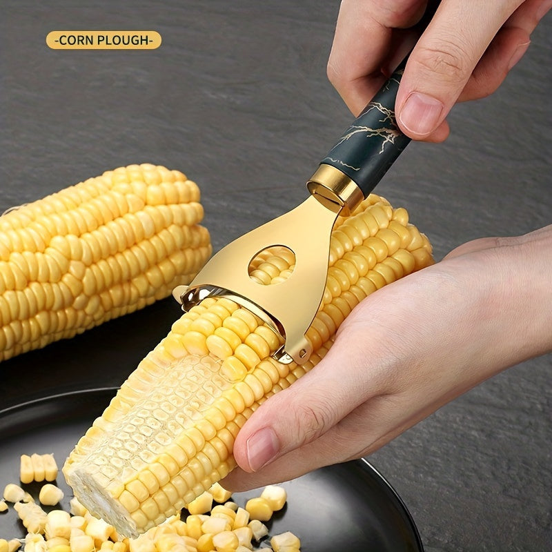 Stainless Steel Corn Peeler Vegetable Corn Kernel Remover Kitchen Tool