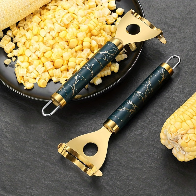 Stainless Steel Corn Peeler Vegetable Corn Kernel Remover Kitchen Tool