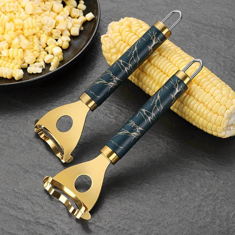 Stainless Steel Corn Peeler Vegetable Corn Kernel Remover Kitchen Tool