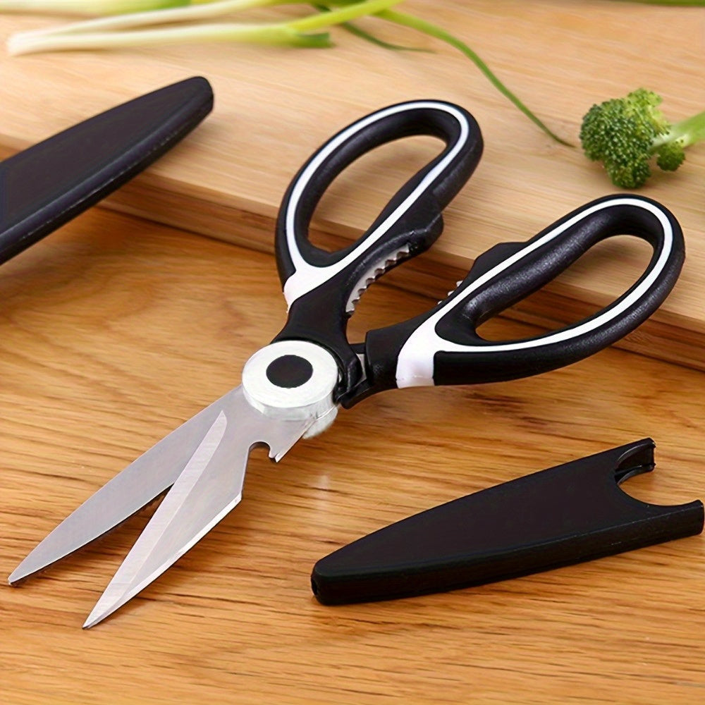 Stainless Steel Kitchen Scissors Sharp Blades Comfortable Handle for Meat and Bones