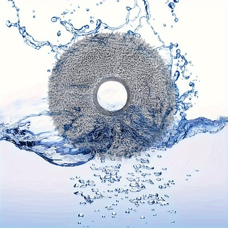 8 Microfiber Mop Pads for Robot Vacuums, Washable, Thickened Floor Attachments